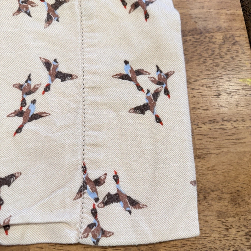 Juego de 2 fundas de almohada Lands' End Duck de franela de algodón con núcleo de cabina rústico estándar Foto 3 de 4