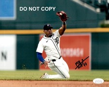 Andy Ibanez DETROIT TIGERS Signed Autographed REPRINT 8x10 Photo RP