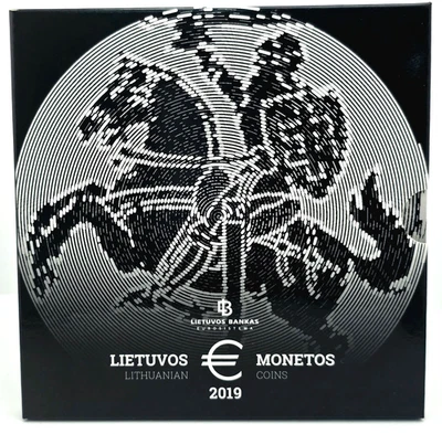 COFFRET - BU - LITUANIE - 2019 - 8 PIECES De 1 Cent à 2 Euro - Photo 1/3