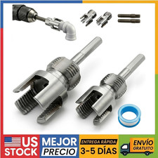 2 Terrajas para Tubo de PVC 1/2 3/4 Herramien...