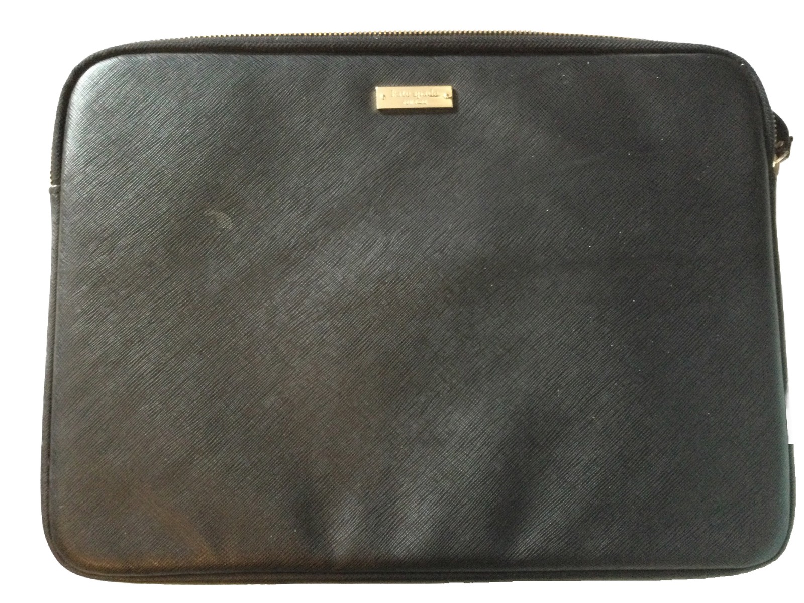 KATE SPADE Laptop Computer Sleeve Carrier Case; Black w/ Pin