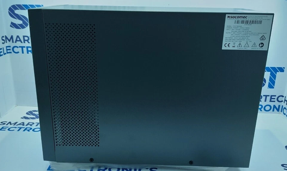 SOCOMEC ITY2-TW020B UPS Tower Online Double Conversion 2000VA 1600W - Image 3 of 4