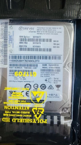 Seagate 9WE066-039 HDD IBM Fru 90Y8878 300 Go Modèle ST300MM006