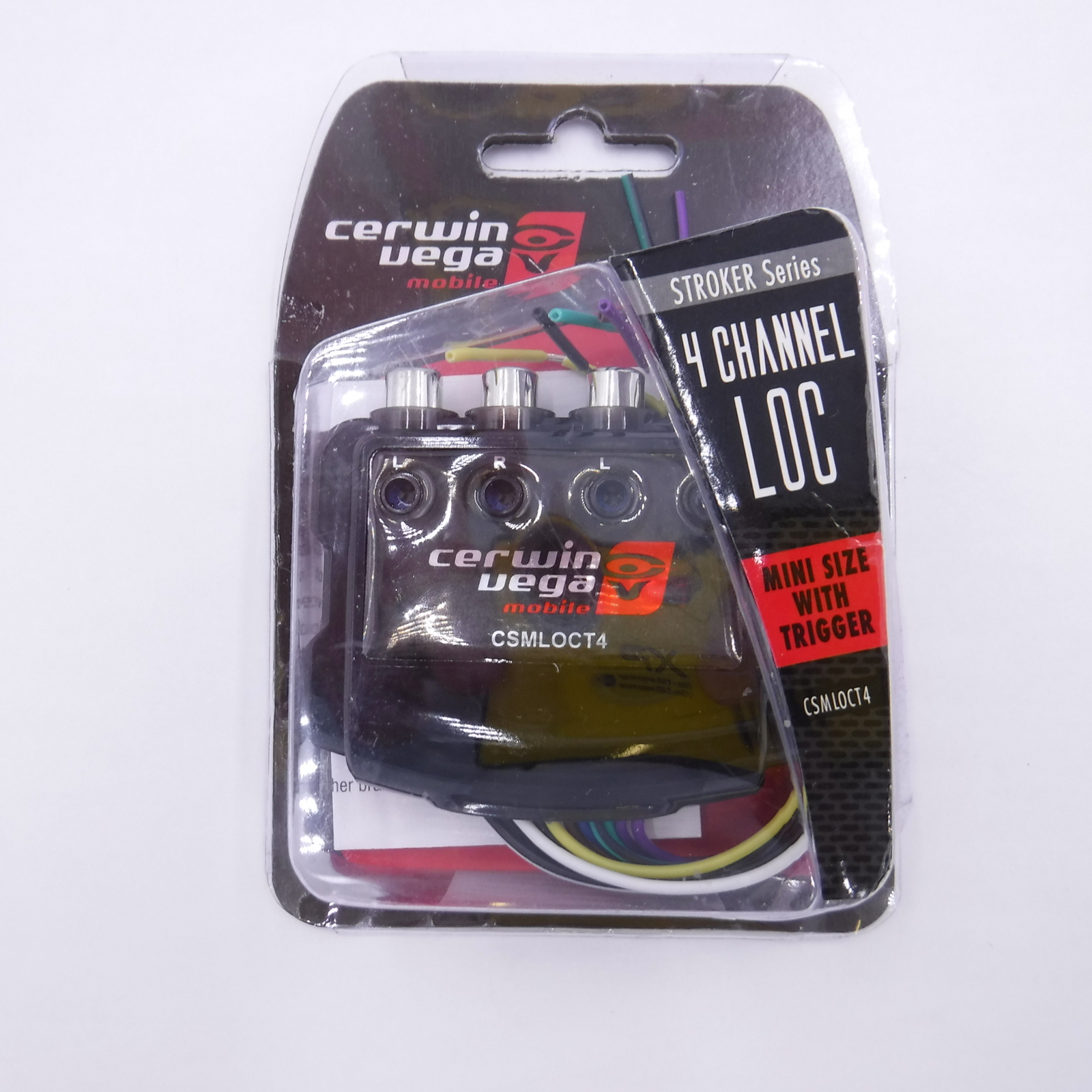Cerwin-Vega CSMLOCT4 Stroker 4-Channel Mini Line-Out Converter