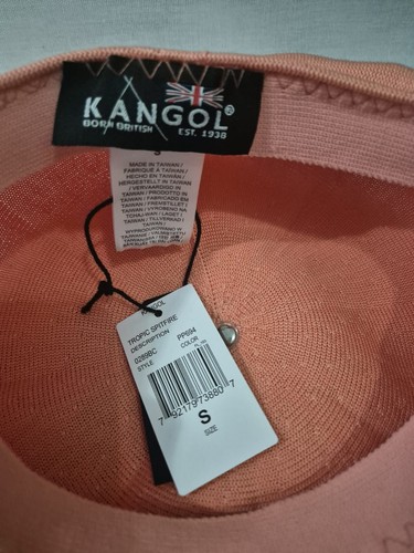 Kangol Authentic Unisex Peach Tropic Spitfire Cap Size S - Picture 3 of 10
