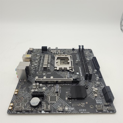 MSI PRO H610M-G WiFi DDR4 ProSeries Motherboard LGA 1700, mATX -NOT WORKING-