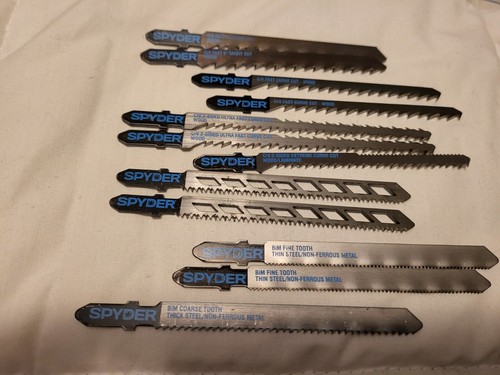 Spyder 12pc Multi-Material Jig Saw Kit - Picture 10 of 12