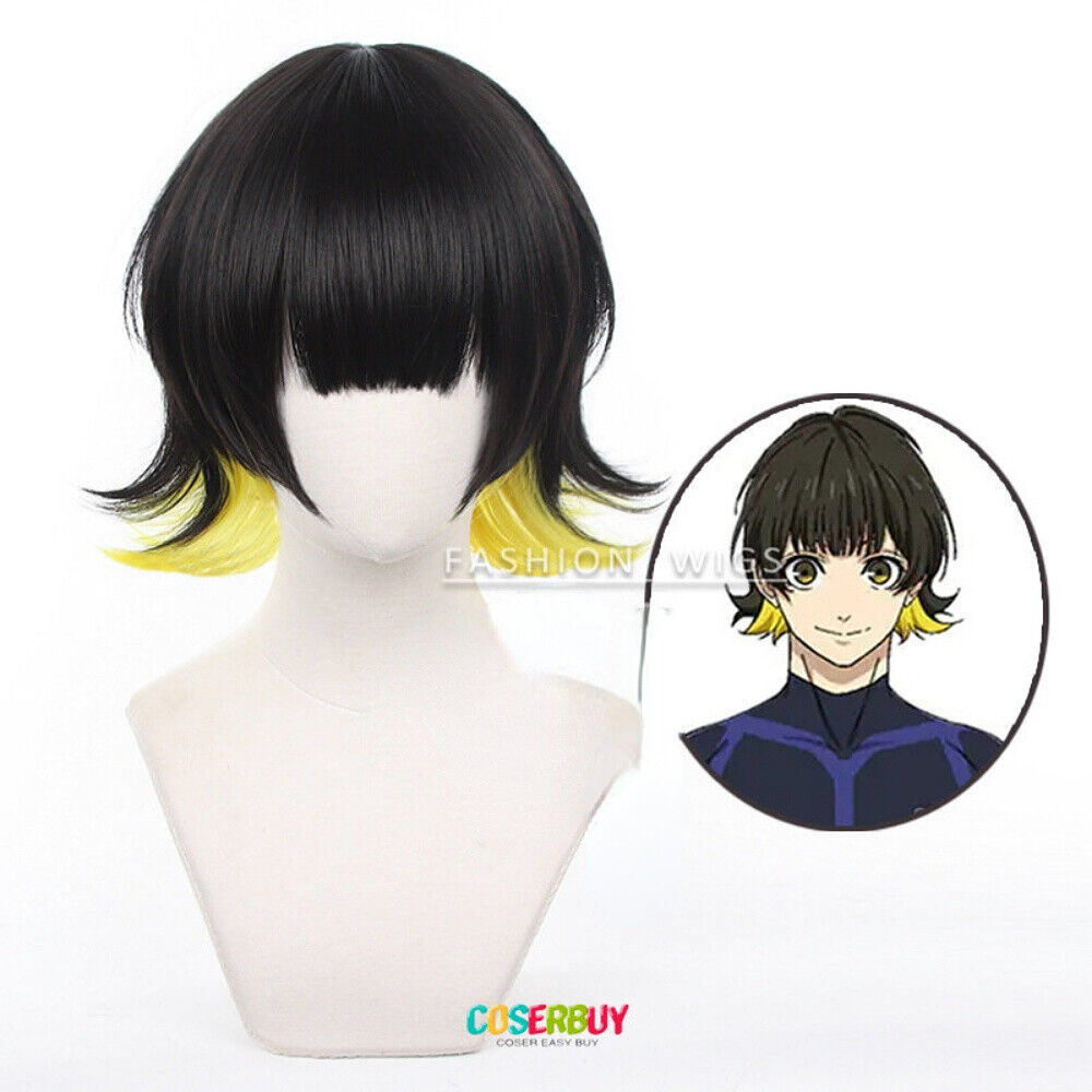 Blue Lock Meguru Bachira Cosplay Wig – FairyPocket Wigs