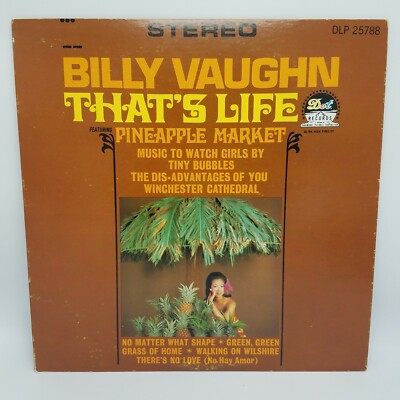 Billy Vaughn That s Life Pineapple Market DLP 25788  Lp Cheesecake NM / VG+