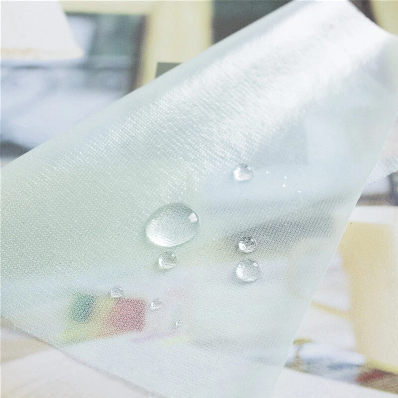 142cm Outdoor Fabric Breathable TPU Waterproof Raincoat Ultra-thin Composite DIY - Image 2 of 4