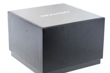 Authentic Movado Black Watch Box Set - Instructions & Warranty Card Included