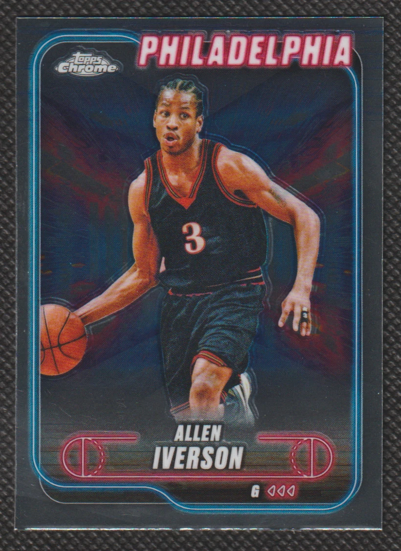 Topps Allen Iverson Basketball ungraded Sports Trading Cards