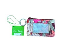 Vera Bradley Bohemian Bloom Zip ID Case Floral NWT Cards Lightweight