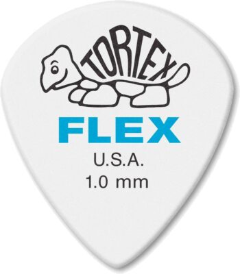 Dunlop Tortex Flex Jazz III XL Guitar Picks 1.0mm - Bag of 12