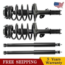 4pcs Front Complete Struts Rear Shocks For Toyota Sienna 1998-2001 2002 2003 FWD