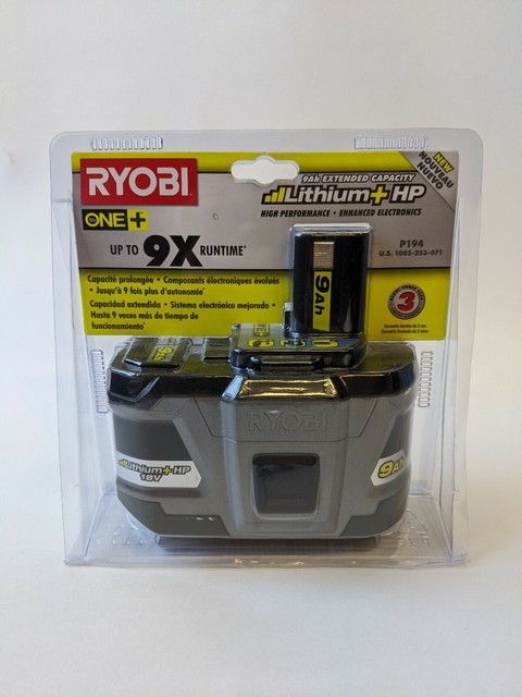 Аккумулятор ryobi 9ah