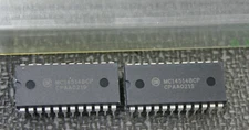 2 Pieces OnSemi On Semiconductor MC14514BCP CMOS 24 Pin Decoder NOS US Seller