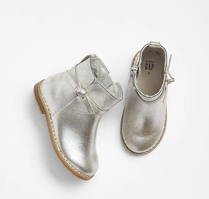 gap silver boots