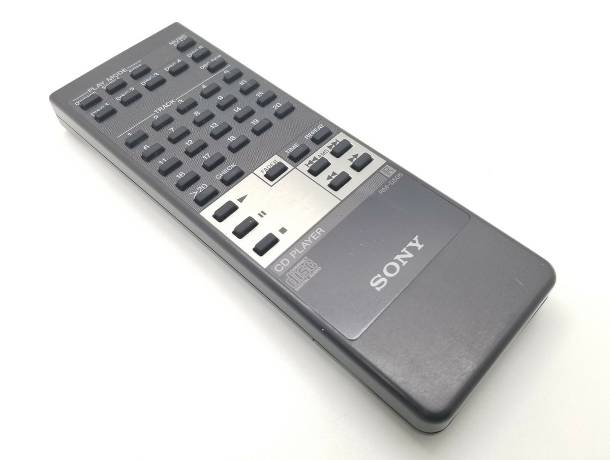 Sony RM-D506 CD Player Changer Remote Control CDP-C50 CDP-C505 CDP
