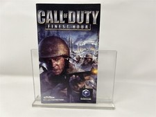 Call of Duty Finest Hour - Nintendo Gamebube GC - French Canadian Manual Only