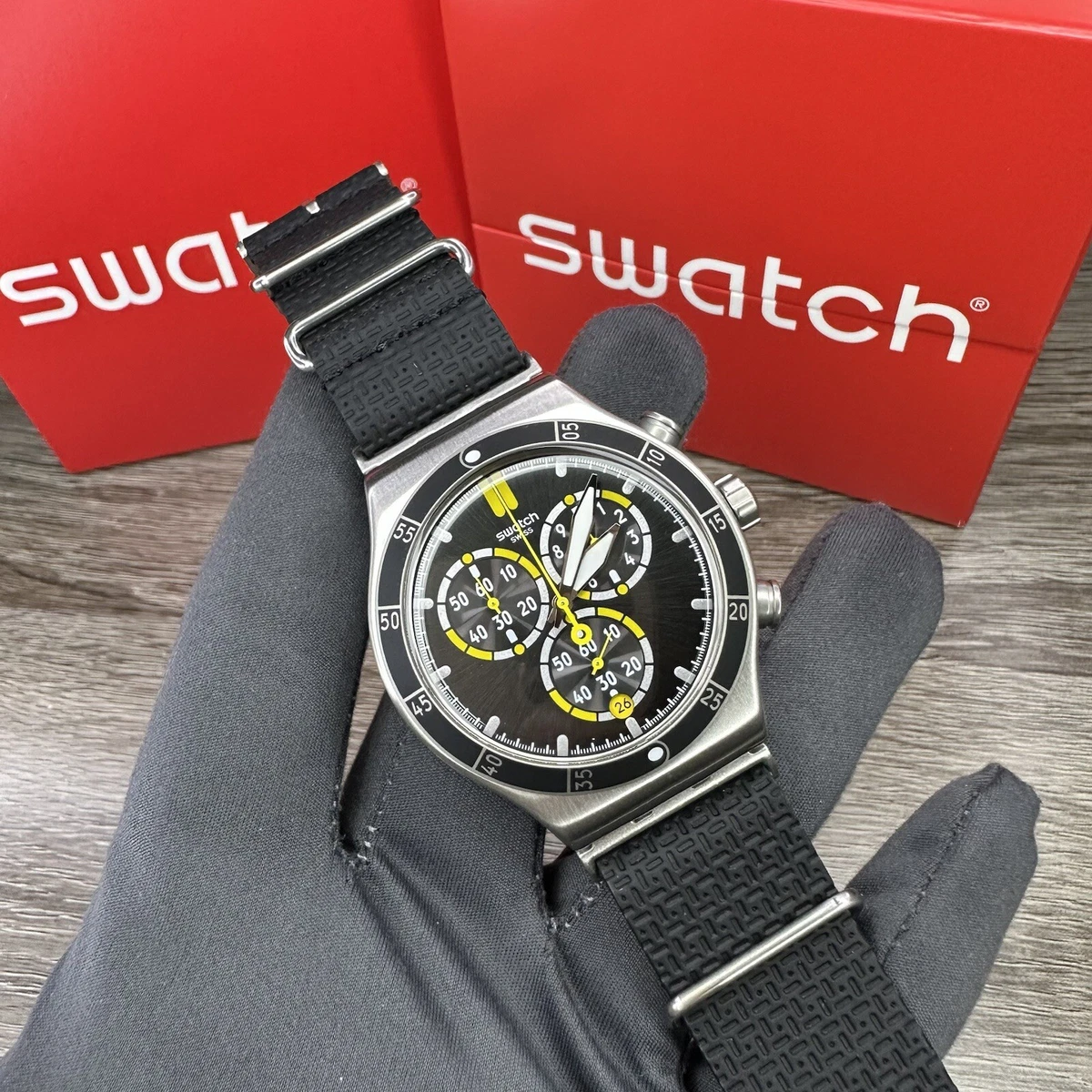 時計 SWATCH IRONY AUTOMATIC Swatch Irony Diaphane Automatic SDVK4000AG - Spring Motion