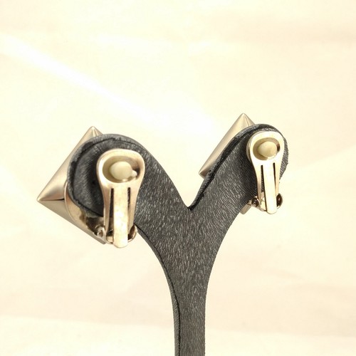 ⭐ Pendiente Langani criollos criollos enchufe clips para orejas perla plegable plata para 4 ⭐ - Imagen 3 de 4