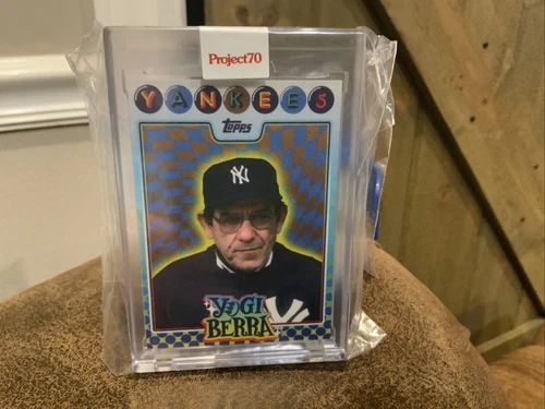 2008 Yogi Berra Topps Project70 #716 by Claw Money New York Yankees Short Print!