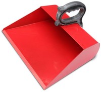Dust Pan Solid Liquid Debris Dustpan Scooper Red 14 In. Wide Heavy Duty Dust Pan Solid Liquid Debris Dustpan Scooper Red 14 In. Wide Heavy Duty