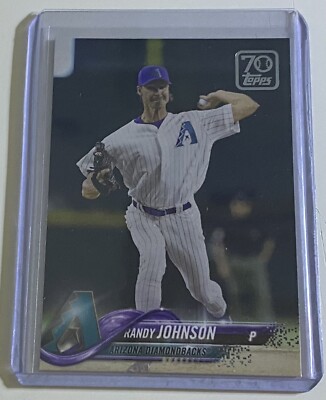 Randy Johnson 2021 Topps Series 1 70 Years Of Topps #70YT-68 Diamondbacks