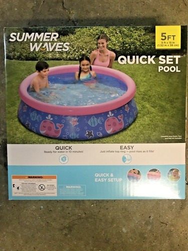 5ft inflatable pool