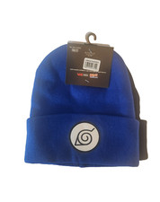Naruto Hidden Leaf Village Akatsuki Combo Cuff Beanies 2 Pack