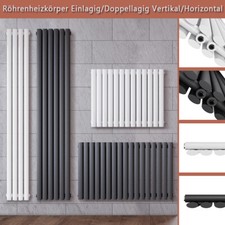 Design Röhren Heizkörper Paneelheizkörper Doppellagig Mittel- / Seitenanschluss