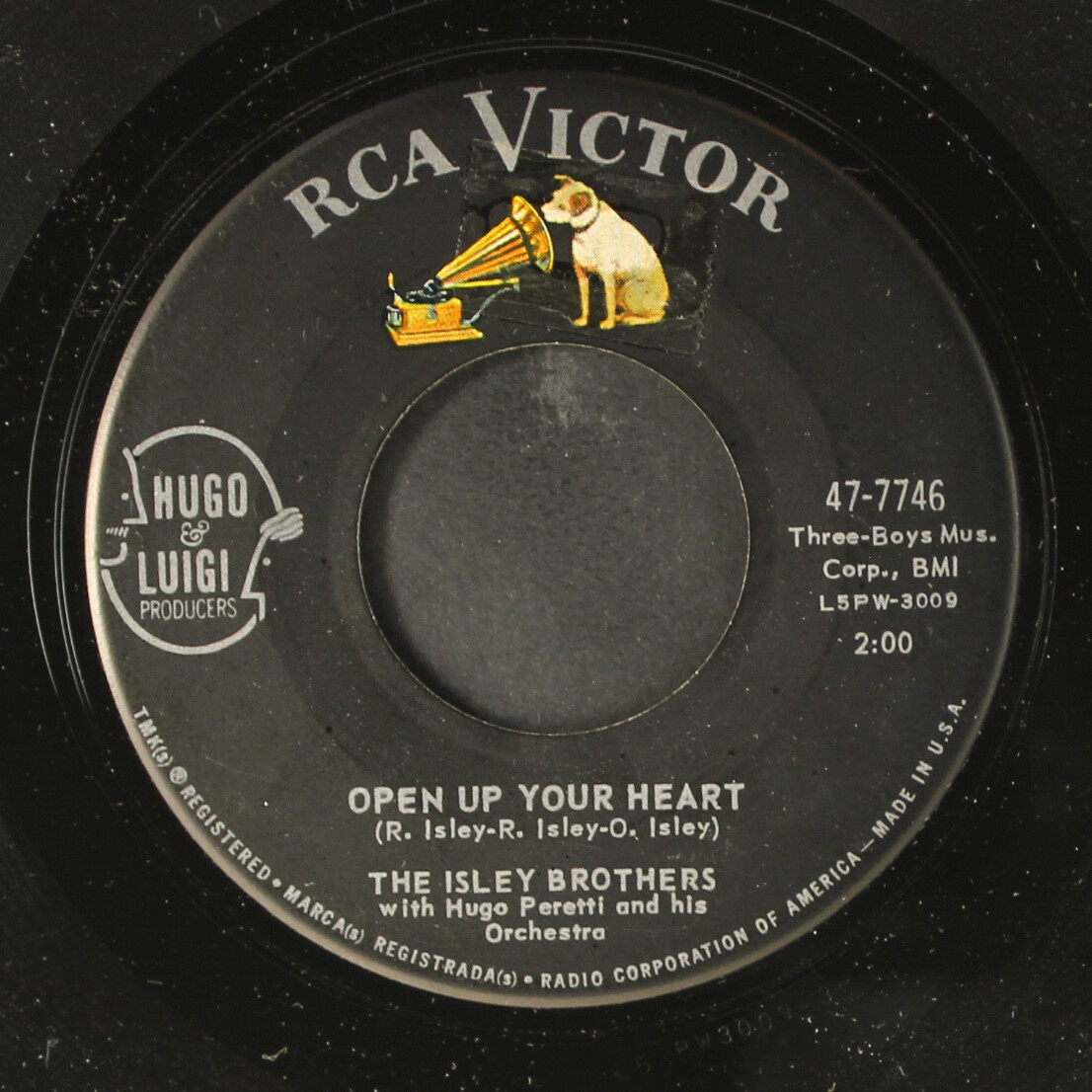 ISLEY BROTHERS: gypsy love song / open up your heart RCA 7