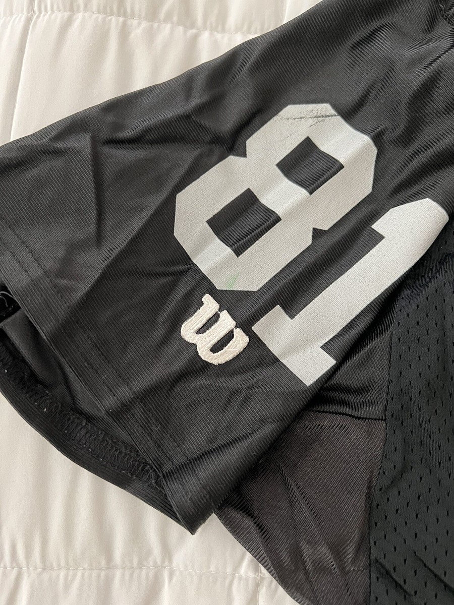 Oakland Raiders Tim Brown Wilson Jersey NFL Retro Throwback 81 XL