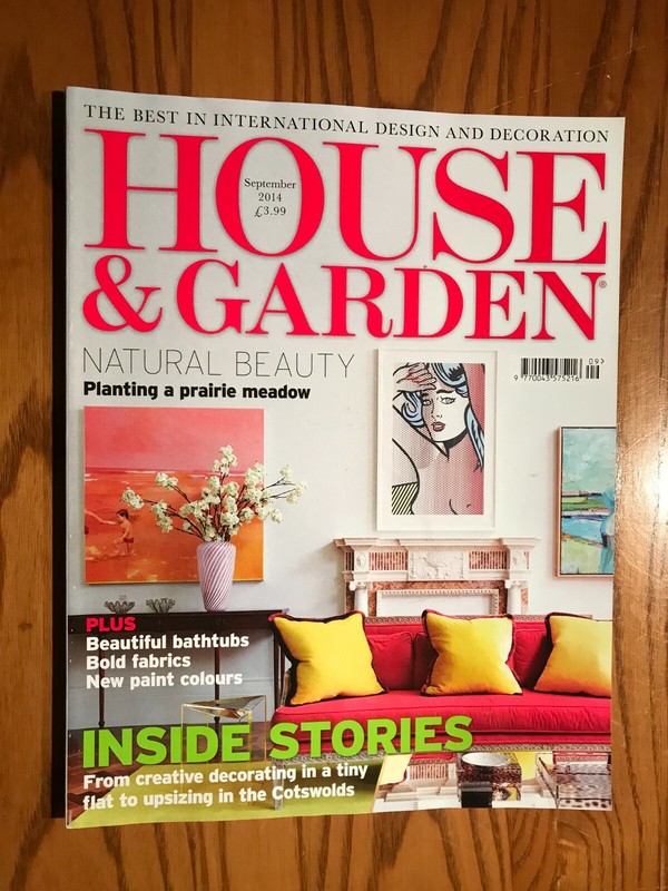 From the UK - House & Garden Magazine - September 2014 - Natural Beauty