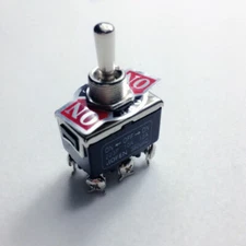 Toggle Switch Momentary 15A 6-Pin DPDT 380V 1piece ON-OFF-ON