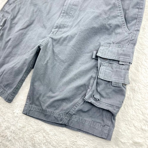 Weekender Pantaloncini Cargo Escursionismo Uomo 36 Grigio Cotone Collezione Viaggio Casual - Foto 6 di 10