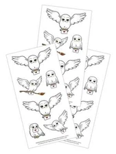 Harry Potter Hedwig  Stickers Planner Supply Papercraft Crafts Wizarding World 