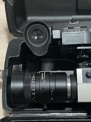 Sony Vintage Trinicon HVC-2400 Color Video Camera W/Sony HVF-2000A