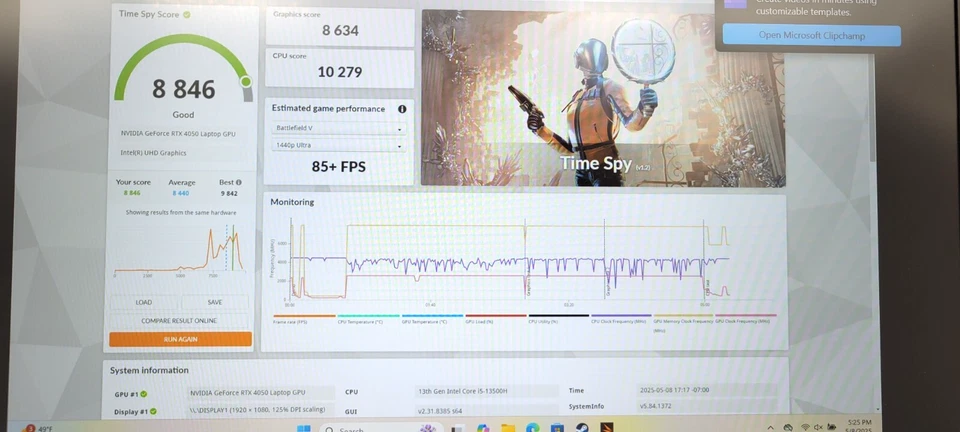 PC Portátil para Juegos Gigabyte AORUS 15BMF 15" i5-13500H 8GB RAM 512GB SSD RTX 4050 Foto 2 de 4