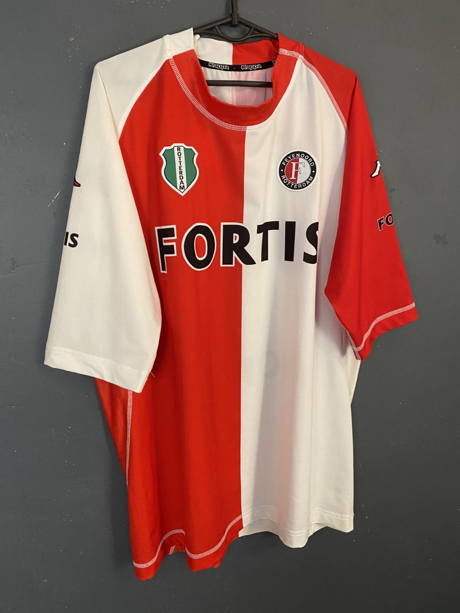 MEN FC FEYENOORD ROTTERDAM 2004/2005 SOCCER FOOTBALL SHIRT JERSEY