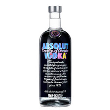 Absolut Vodka Warhol 1L %40 - Limited Edition 2014 &ndash; Sammlerflasche Desing Wodka