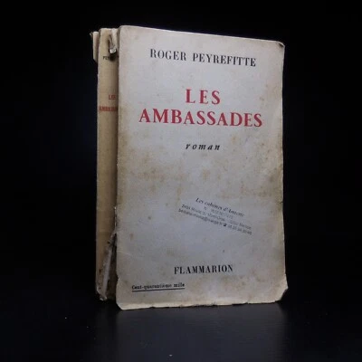 N9960 Roger Peyrefitte 1951 Ambassades littérature française roman Flammarion - Photo 1/4