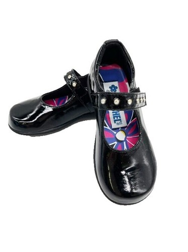 Repetto Babies Joana Mary Jane Ballet Shoes 24.7Cm Black /Sr Sh