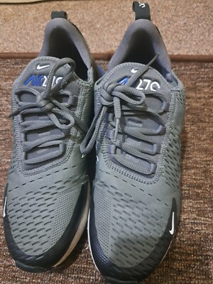 Nike Air Max 270 Trainers Iron Grey/Game Royal/Black UK Size UK