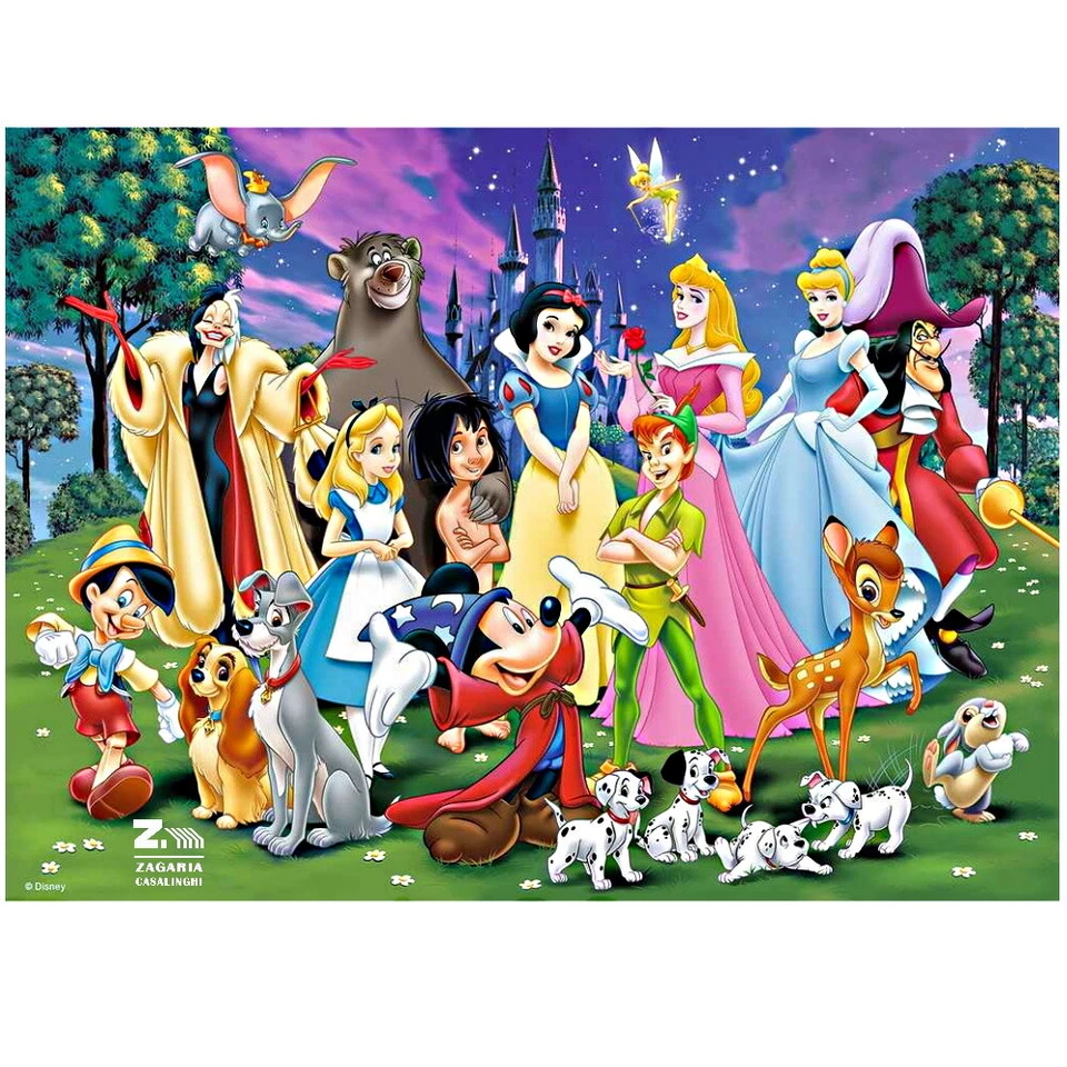 PUZZLE I MIEI PREFERITI DISNEY 200 PZ PER BAMBINI +8 ANNI RAVENSBURGER - Immagine 2 di 2