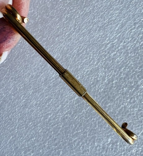 3- Vintage Tie Bar Clips 50’s & 60’s By Anson & More - Picture 5 of 9