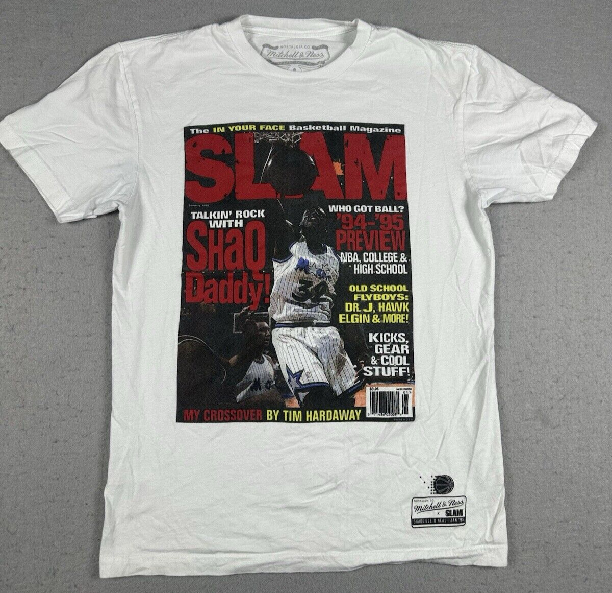 Tシャツ Mitchell & Ness Shaq Shaquille O'Neil Basketball T-Shirt Men's
