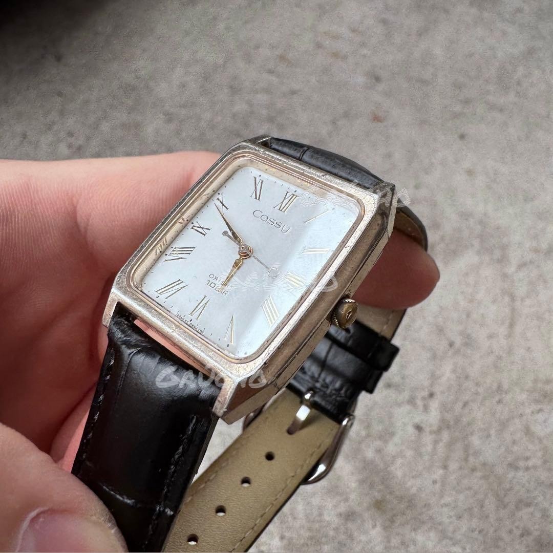 Orient Rectangular Square Vintage Tank Watch Quar… - image 2