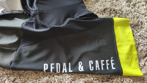 Gesu Bikewear Pedal & Caffé Long Sleeve Cyclocross Skinsuit Size: M (Larger) - Picture 13 of 24